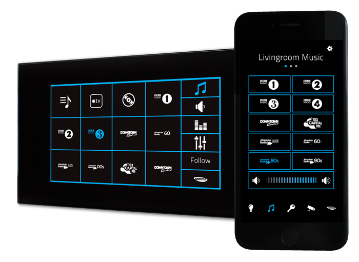 Comma Intelligent Home System - Music Combi App ControlOne ENG "Comma