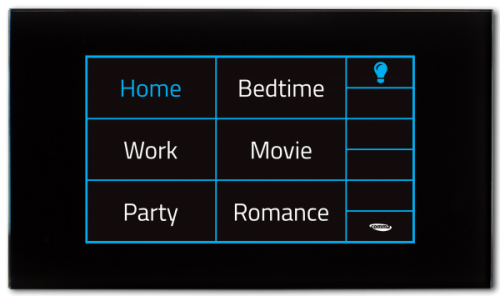 ControlOne Zwart Menu Light ENG