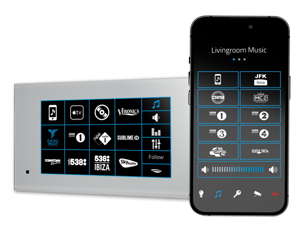 Comma Intelligent Home System - Music Combi App ControlOne ENG